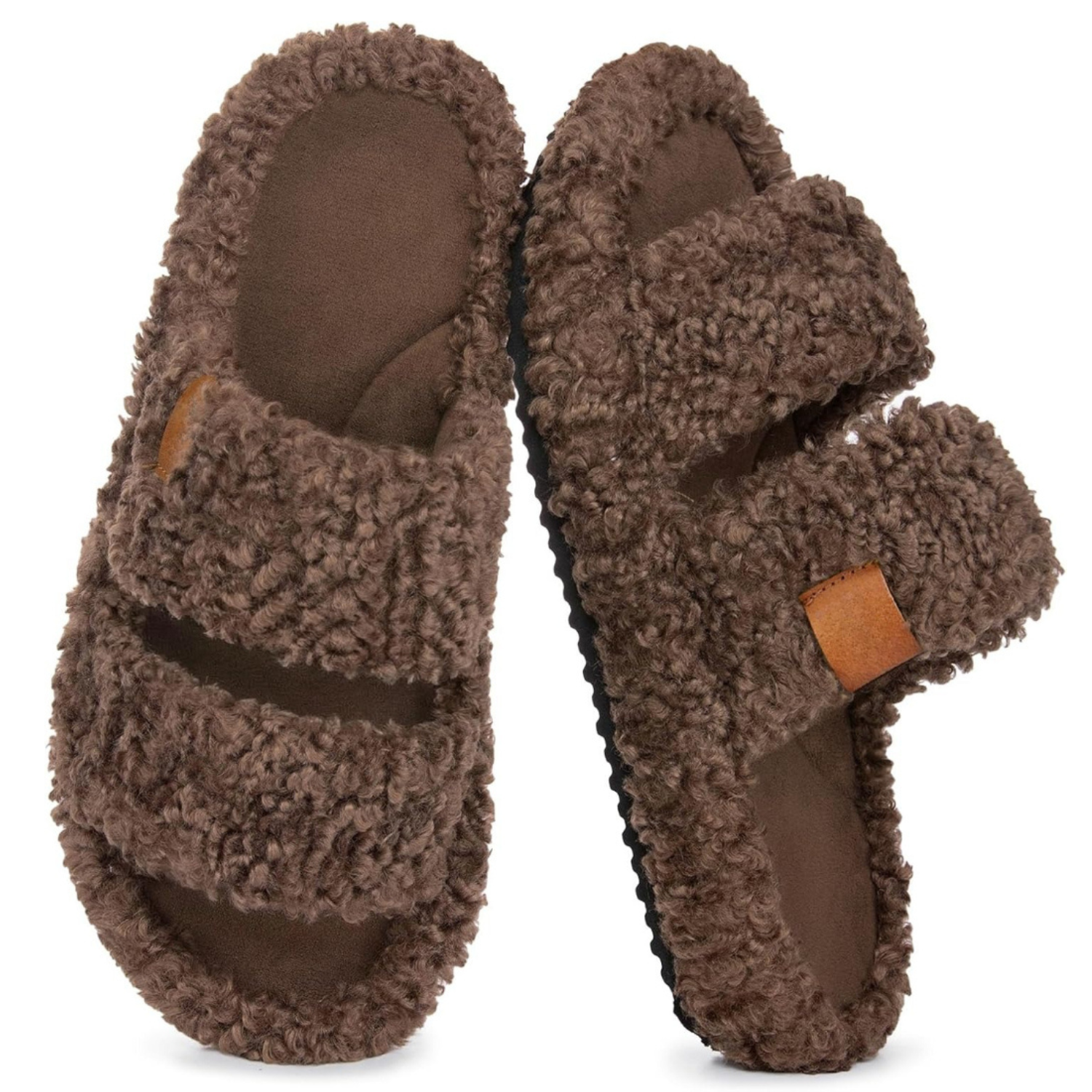 Comfy Soft Memory Foam Open Slippers Shoes For Women