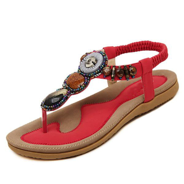 Simple Bohemia Herringbone Sandals-My Comfy Sandal