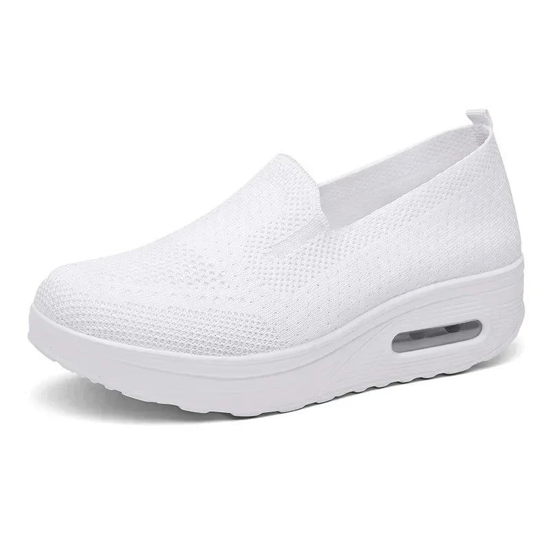 Casual Mesh Slip On Sneakers-My Comfy Sandal