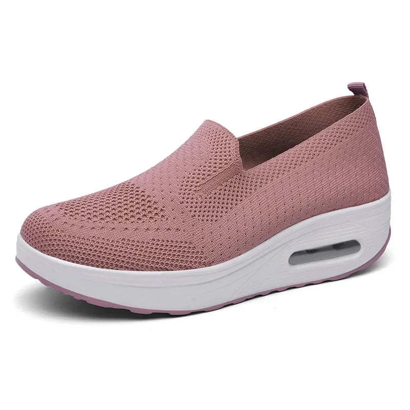 Casual Mesh Slip On Sneakers-My Comfy Sandal