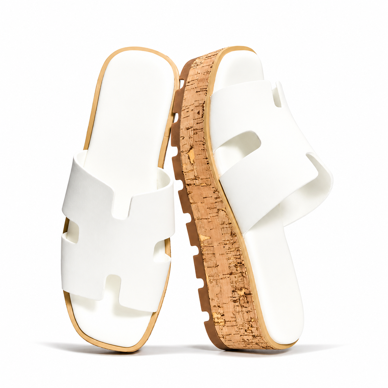 Lightweight Wedge Sandals with Cushioned Insole and Non Slip Sole for Women