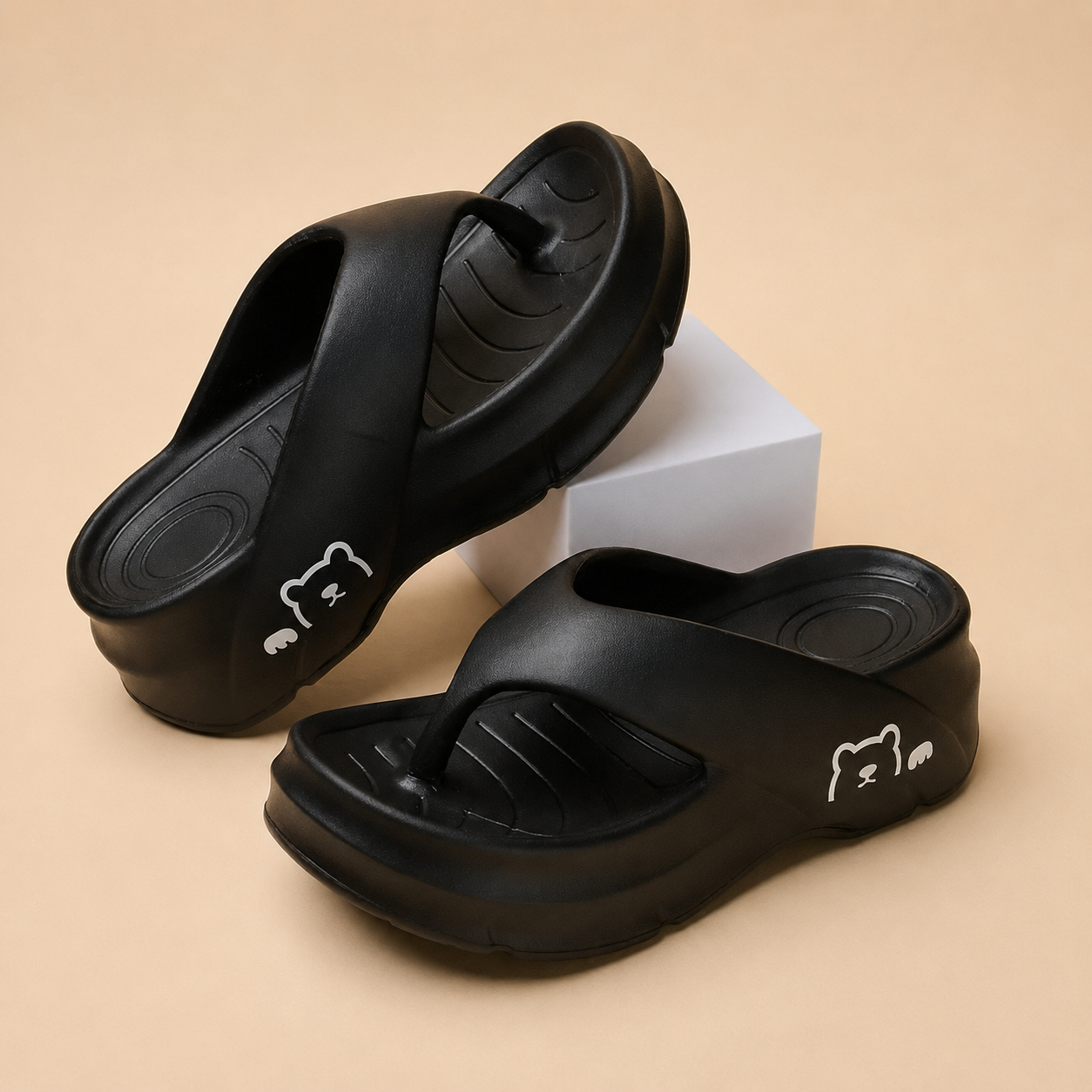 Casual Slip On Wedge Sandals with Non Slip Sole for Women