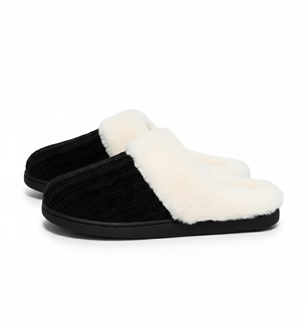 Classic Knit Indoor Outdoor Lightweight House Slippers 