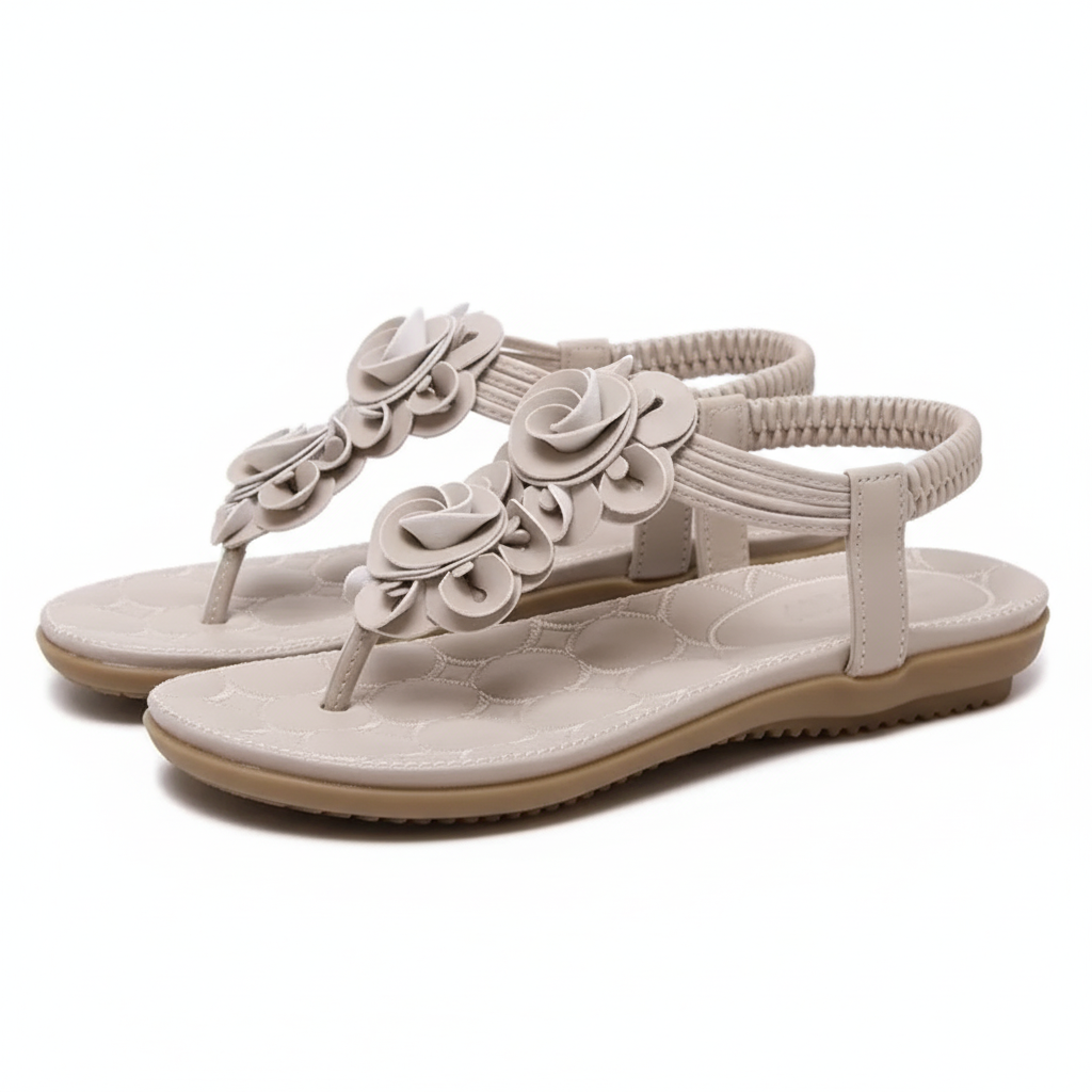 Flower Casual Beach Female Flat Sandals