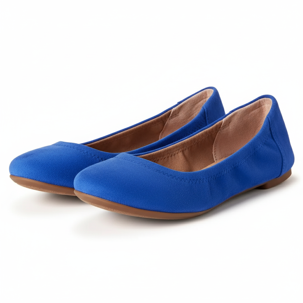 Stylish And Supportive Ballet Flats With Memory Foam