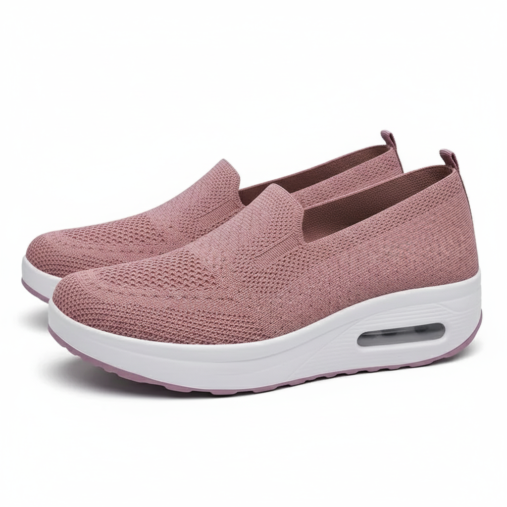 Casual Mesh Slip On Sneakers