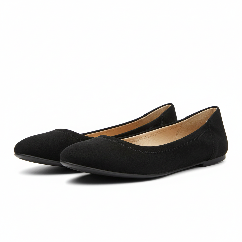Everyday Comfort Ballet Flats With Soft Cushioned Insole