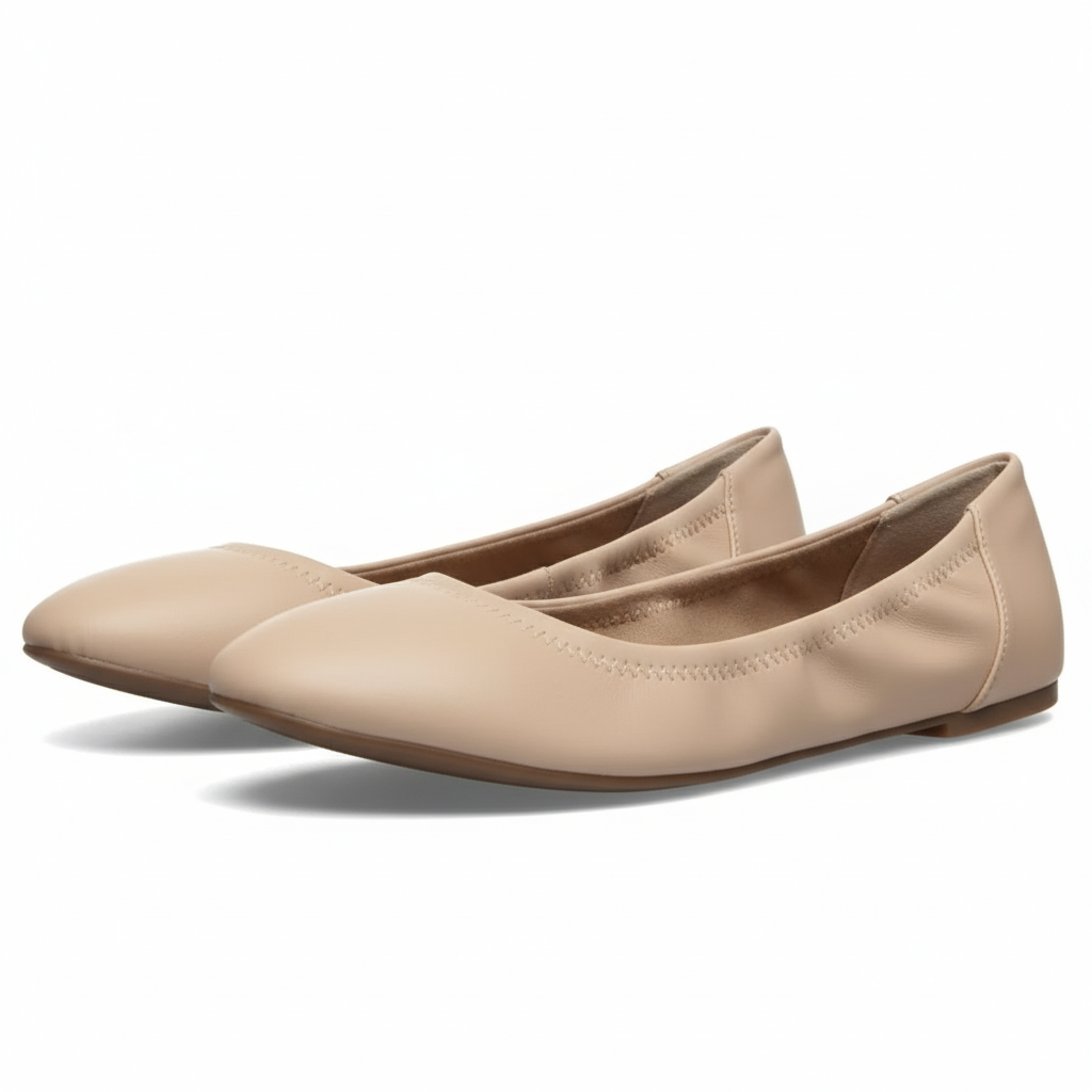 Everyday Wear Ballet Flats With Soft Cushioned Insole