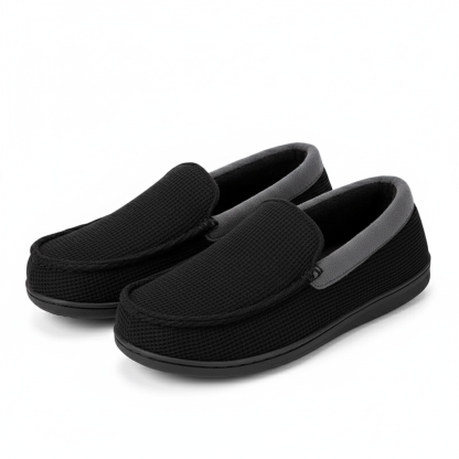Men Memory Foam Moccasin Slippers