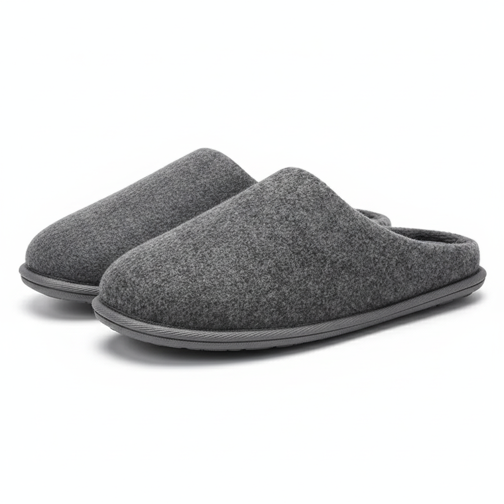 Memory Foam Indoor Slippers With Soft And Easy Slip On
