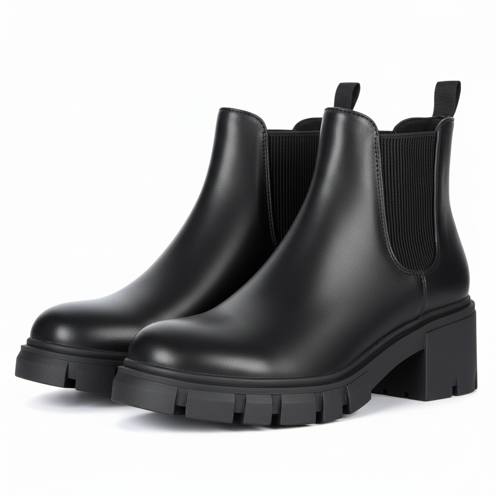 Classic Minimalist Chelsea Look Boots
