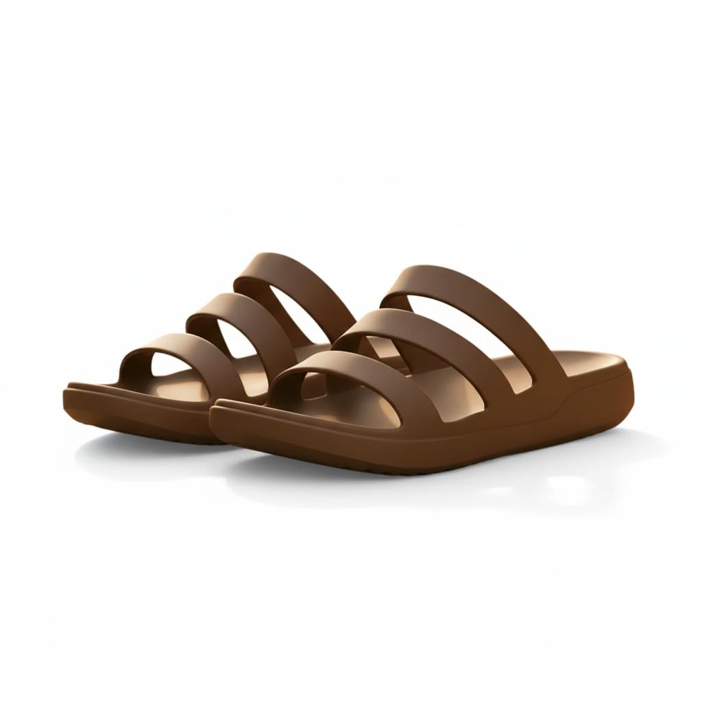 Lightweight Strappy Slide Sandals For Everyday Movement