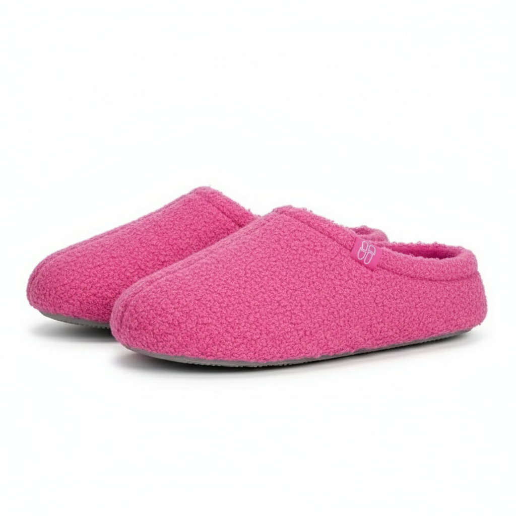 Plush Cushioned Slippers For Women