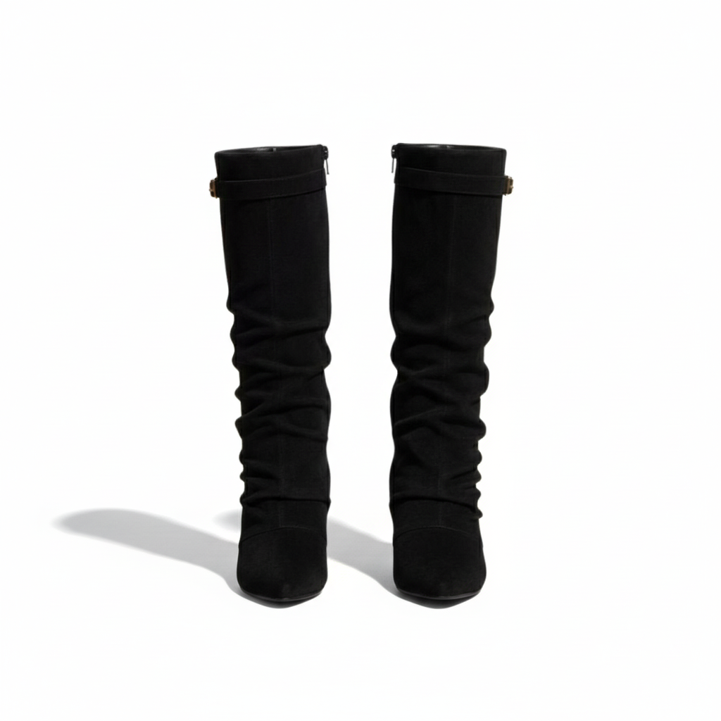 Shark Boots Suede Leather