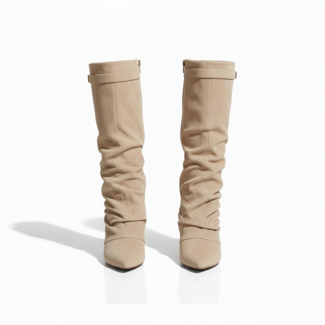 Shark Boots Suede Leather