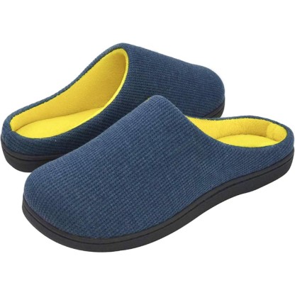 Two Tone Memory Foam Slipper
