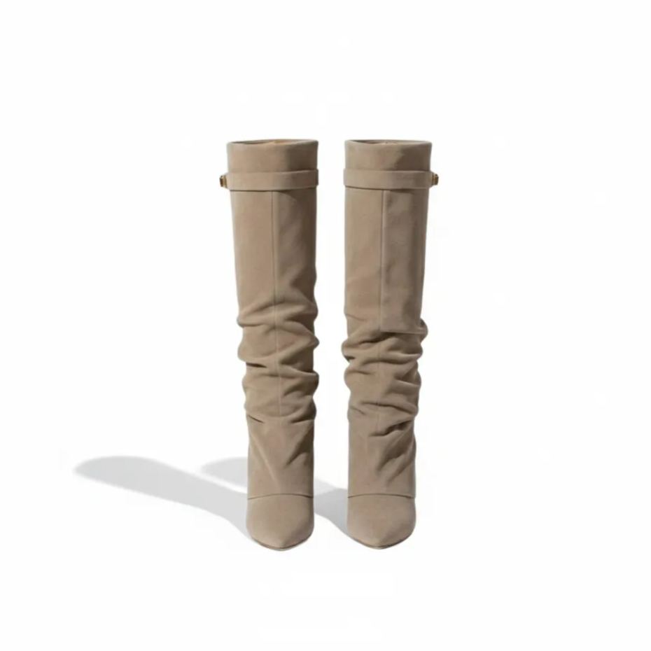 Shark Boots Suede Leather