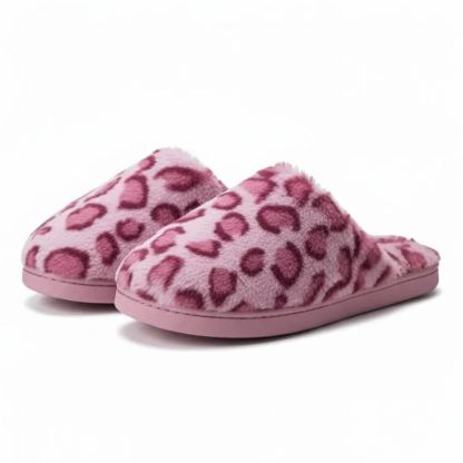 Women Soft Fuzzy Scuff Slippers With Memory Foam