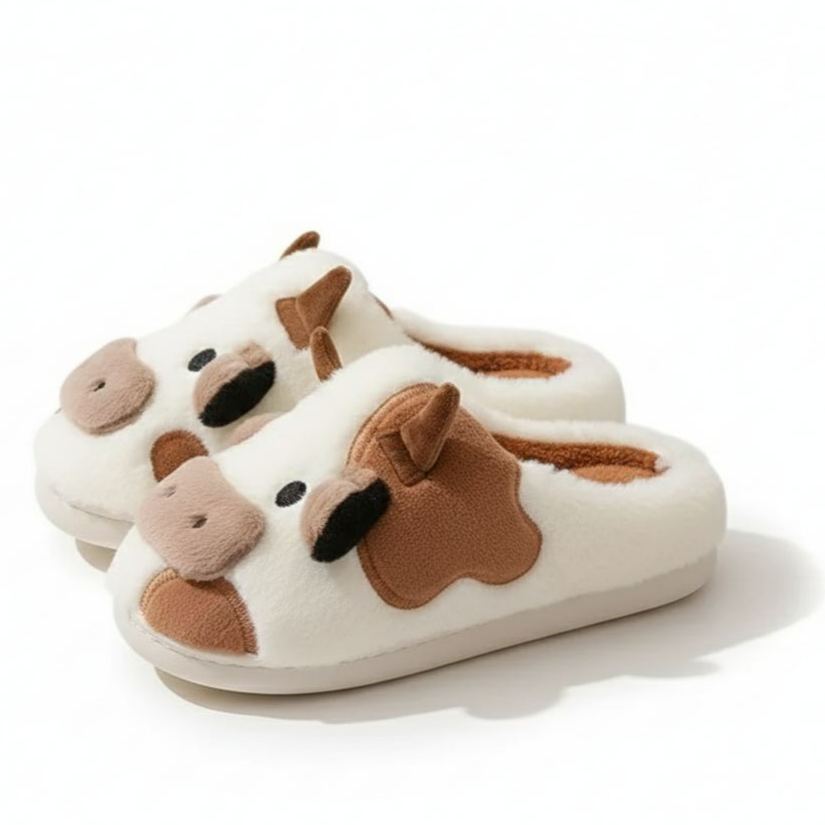 Animal Themed Cozy Fluffy Slippers