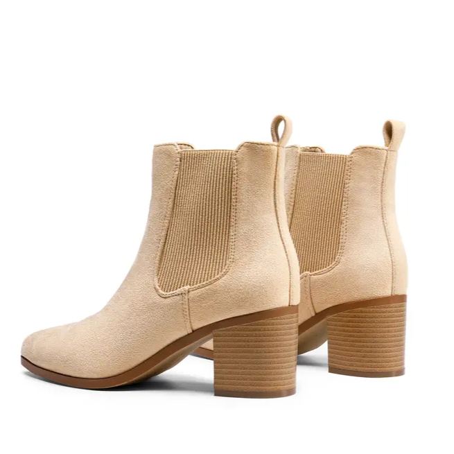 Dream Pairs Women's Pointed Toe Chelsea Ankle Boots