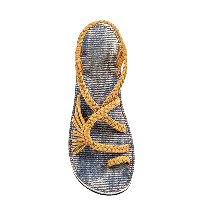 Boho Flat Bottom Sandal-My Comfy Sandal