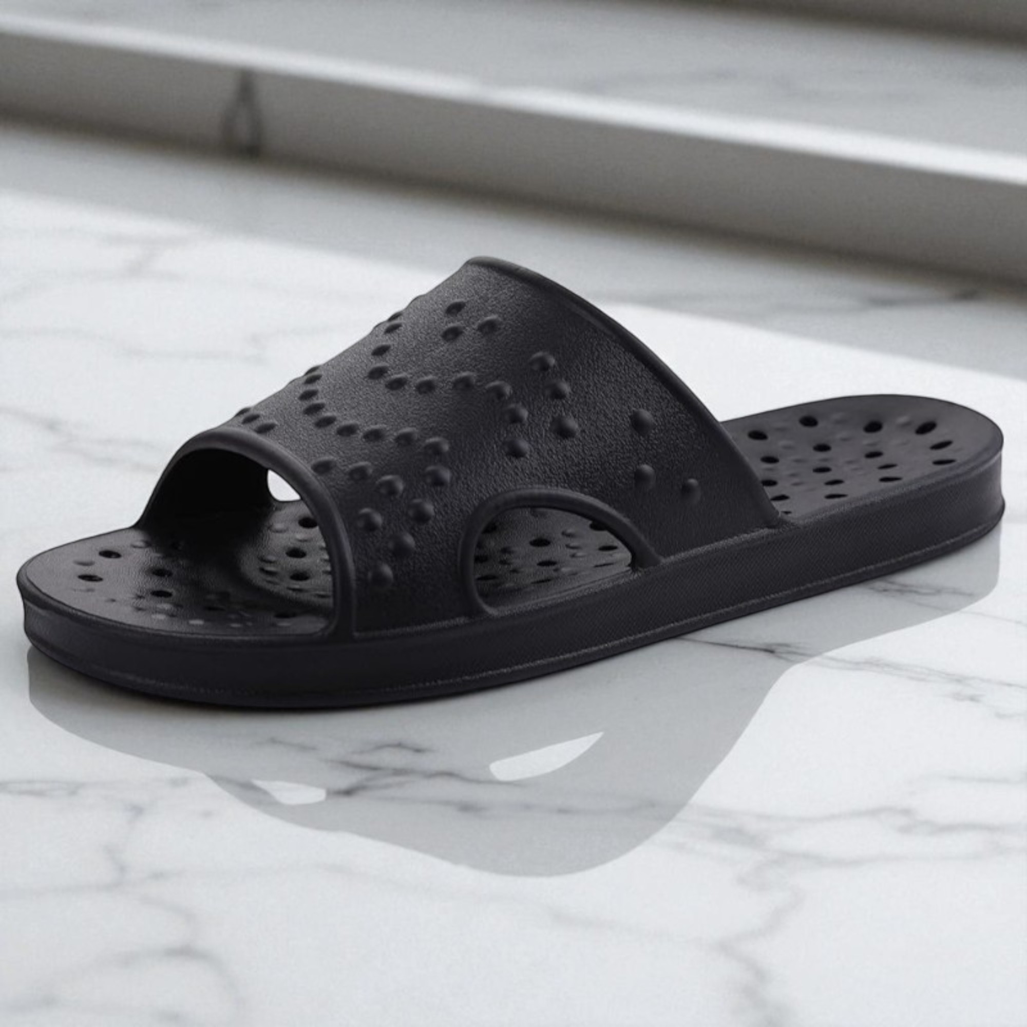 Shower Shoes For Women Men With Arch Support Quick Drying Pool Slides Lightweight Beach Sandals With Drain Holes