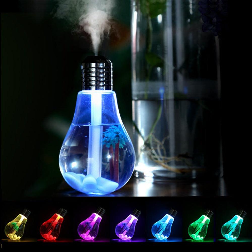 Color Changing Bulb Air Humidifier To Enhance The Space-Humiii
