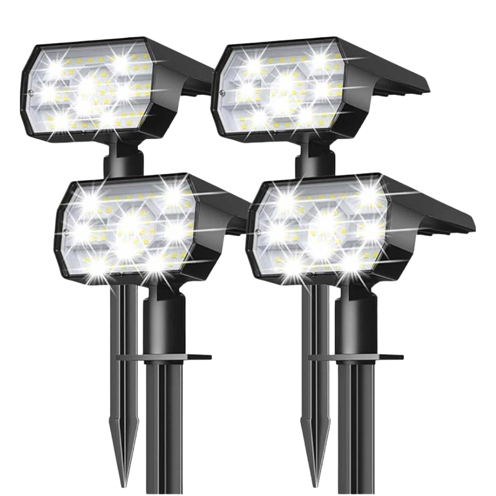 Solar Yard Path Lights Outdoor LED Landscape Lighting-Humiii