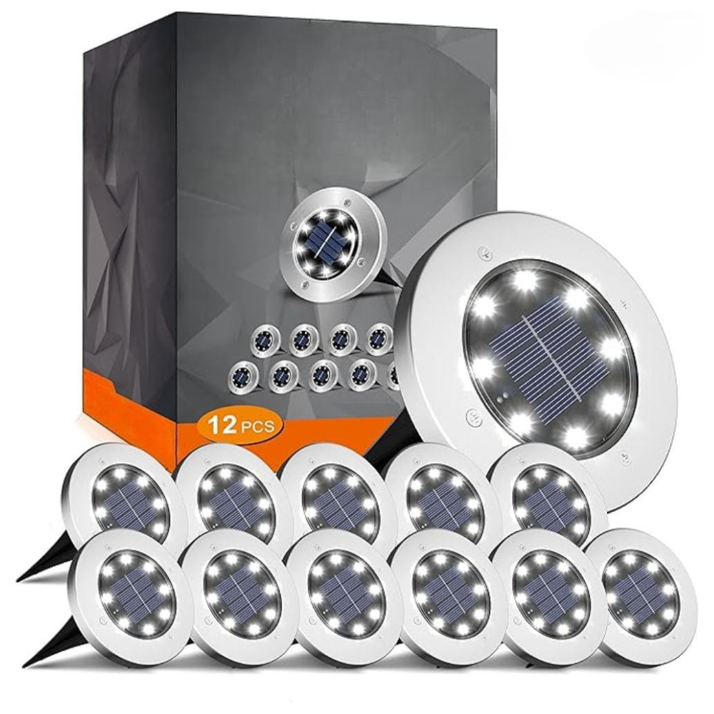 In Ground Solar Lights For Outdoor Landscape Lighting-Humiii