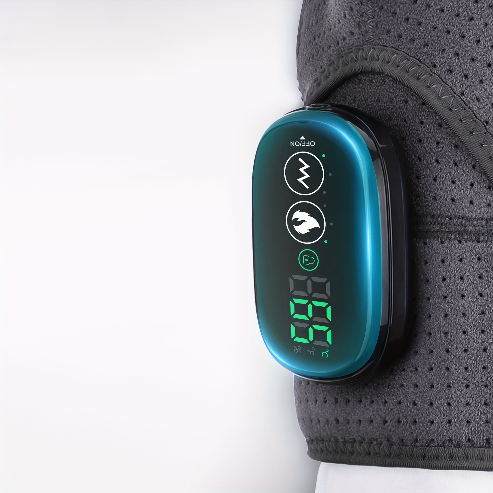 Portable Heated Massage Wrap Device Unit