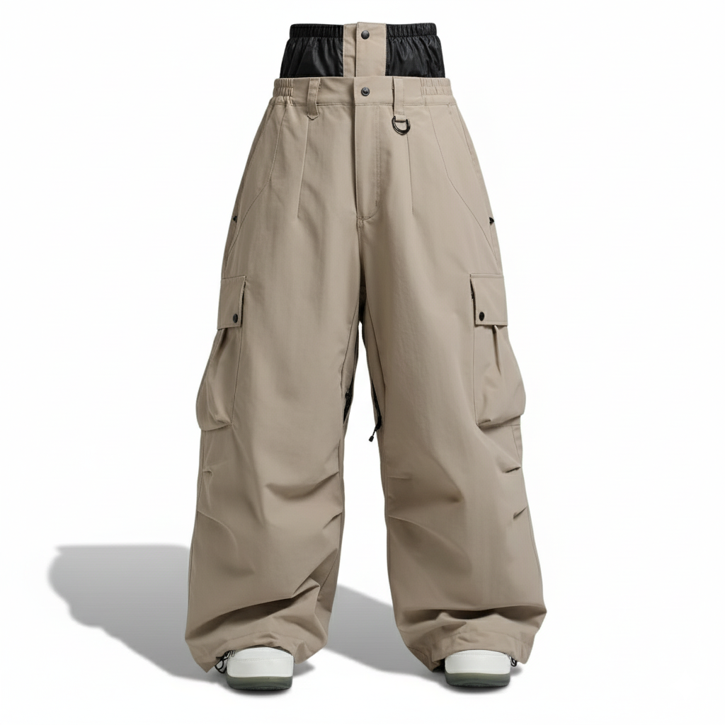 Waterproof Insulated Baggy Ski Pants