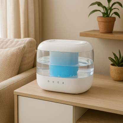 4L Cool Mist Humidifier With Top Fill Quiet Adjustable Mist-Humiii