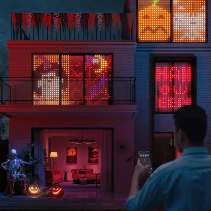 Festive Glow Curtain Lights-Humiii