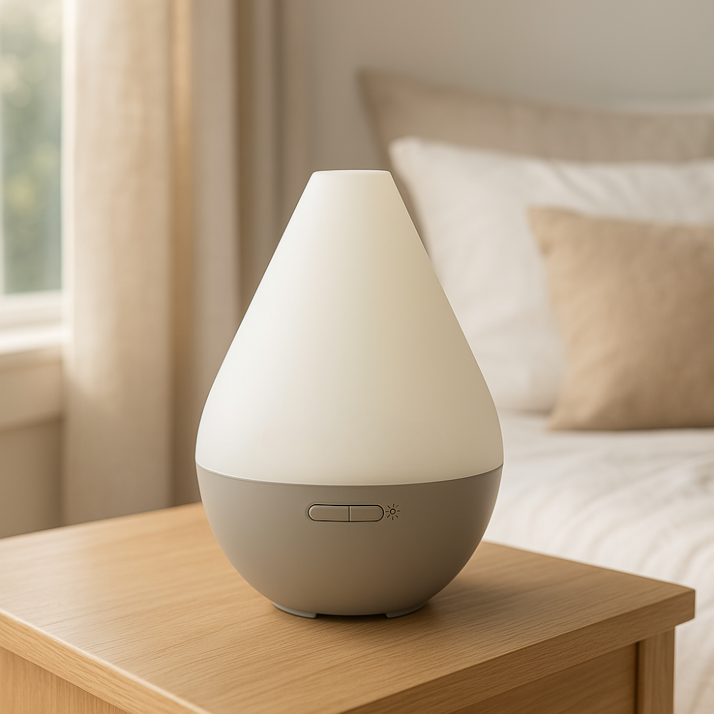 Diffuser Ultrasonic Humidifier And Essential Oil Vaporizer-Humiii