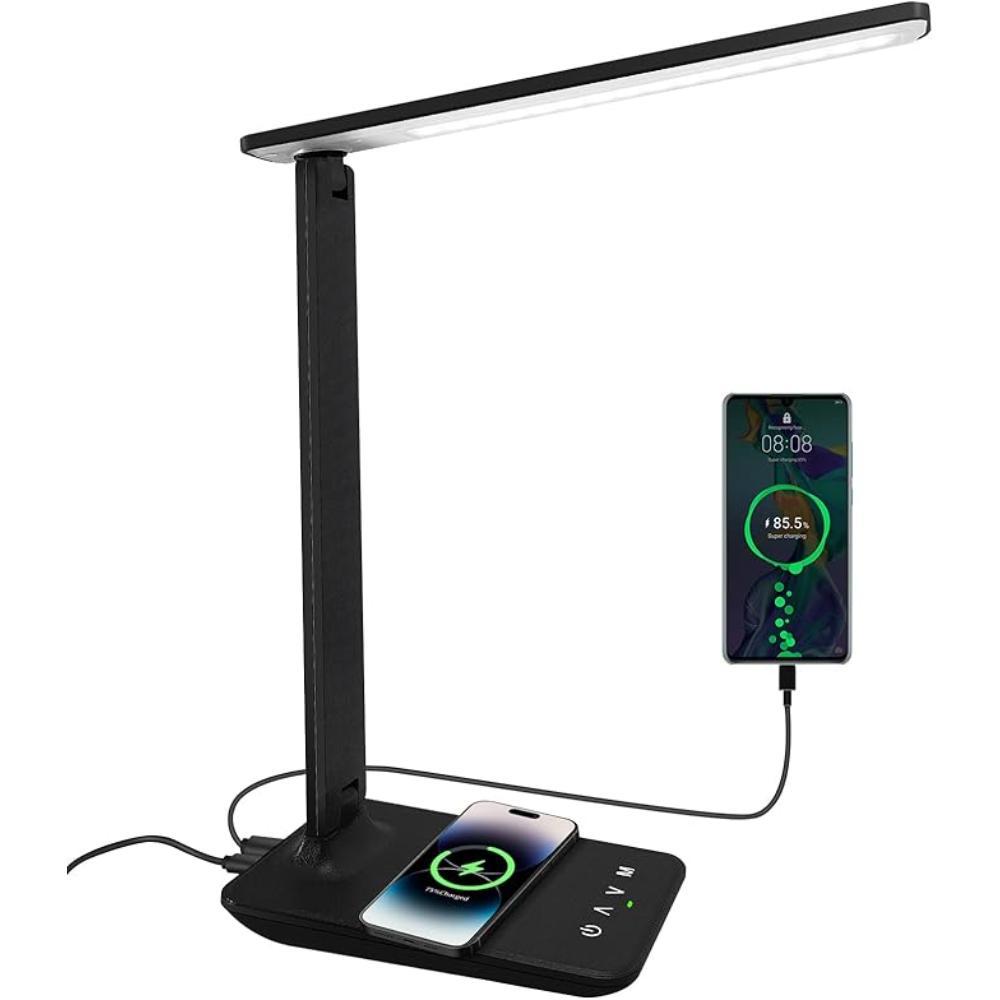 Compact LED Desk Lamp with USB-Humiii