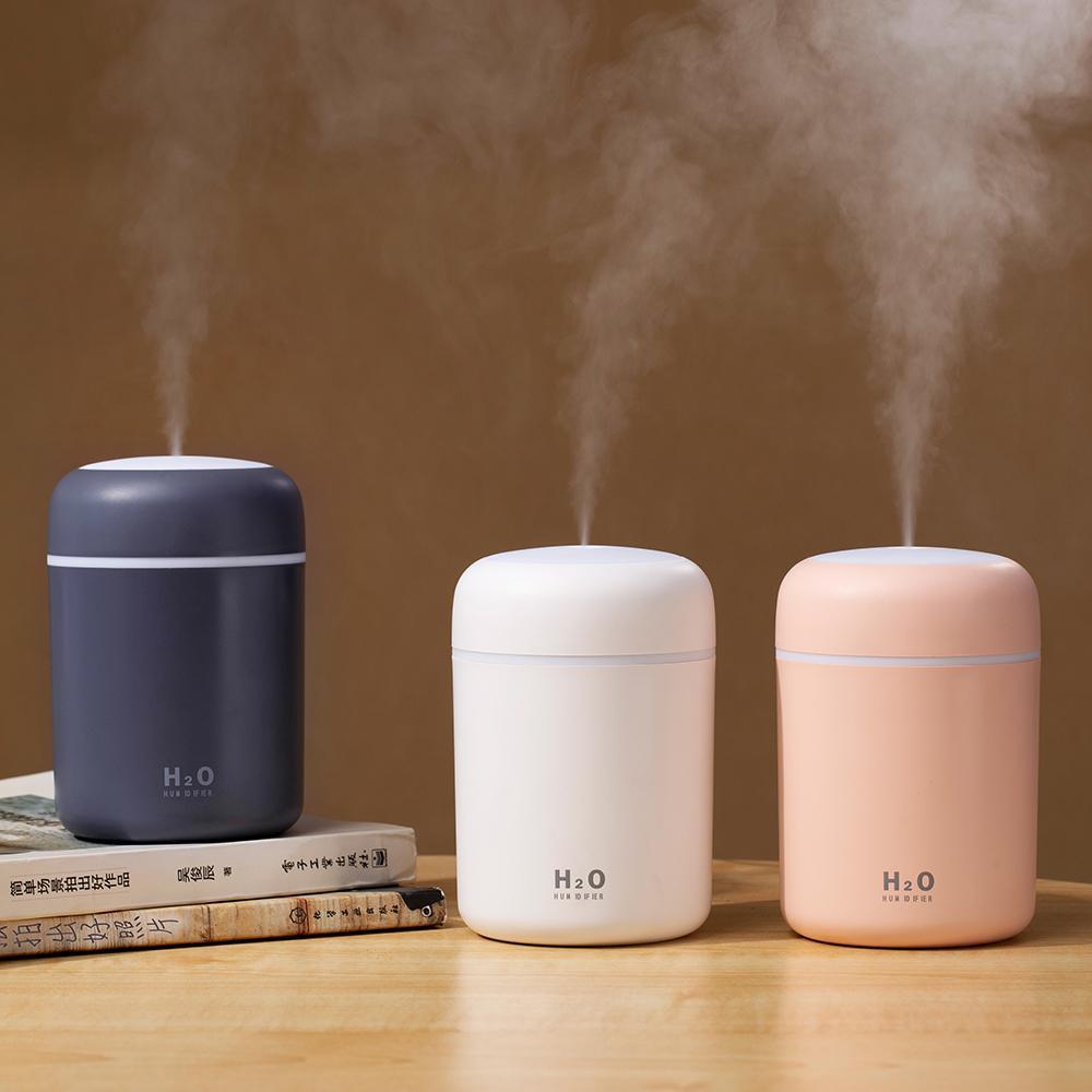 300ml Portable Purifying Humidifier with Multi-Lights-Humiii