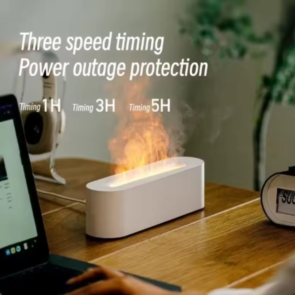 Flame Effect Mist Humidifier-Humiii