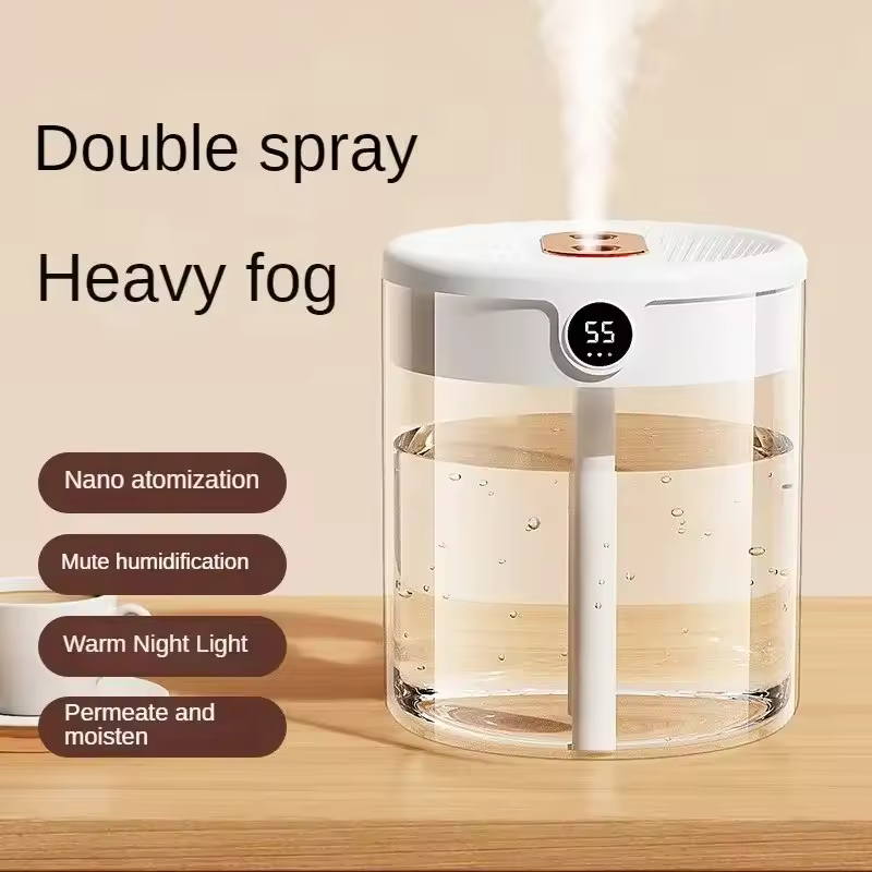 Dual Spray Humidifier Enhance Comfort And Air Quality-Humiii