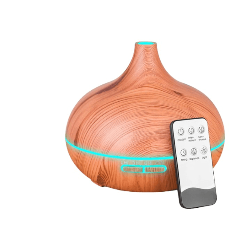 Remote Controlled Wood Grain Diffuser – Efficient and Quiet-Humiii