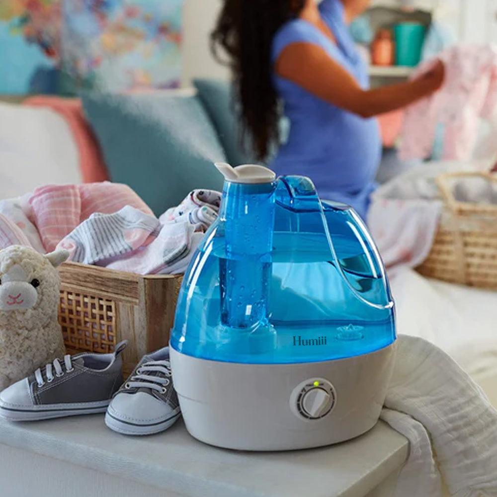 Cool Mist Humidifier 2.2L Ultrasonic Quiet for Rooms-Humiii