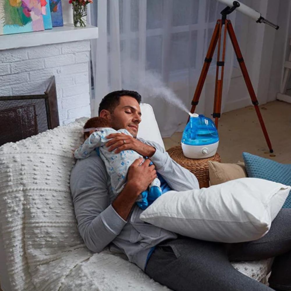Cool Mist Humidifier 2.2L Ultrasonic Quiet for Rooms-Humiii
