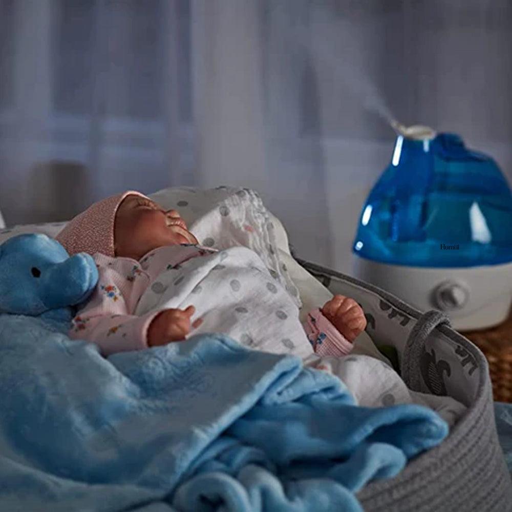 Cool Mist Humidifier 2.2L Ultrasonic Quiet for Rooms-Humiii