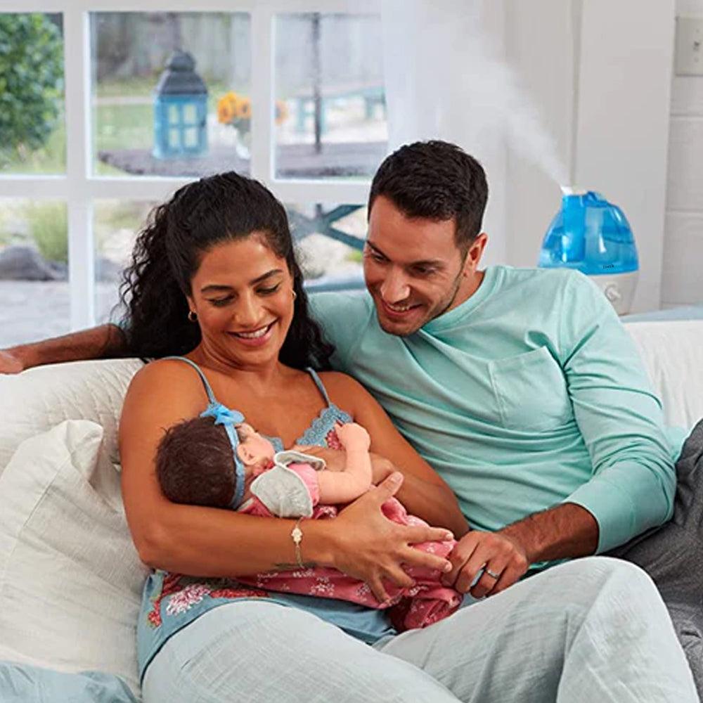 Cool Mist Humidifier 2.2L Ultrasonic Quiet for Rooms-Humiii
