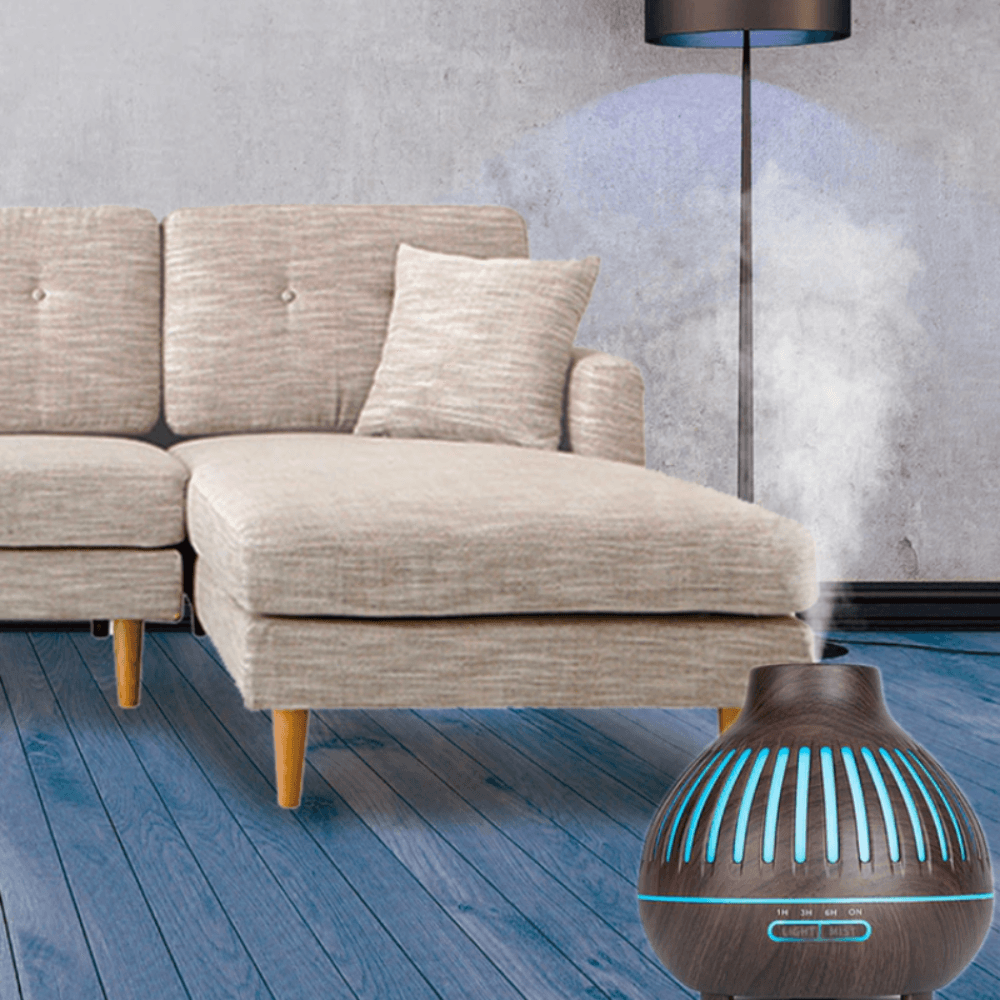 Electric Humidifier with Remote +LED Lights-Humiii