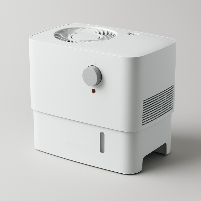 1 Gallon Cool Mist Humidifier With Top Fill Essential Oil Compartment-Humiii