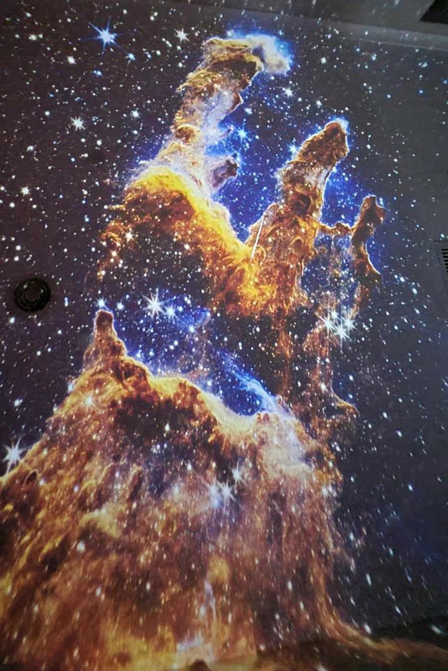 Cosmic Galaxy Projector - Solar Flame Torch