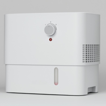 1 Gallon Cool Mist Humidifier With Top Fill Essential Oil Compartment-Humiii