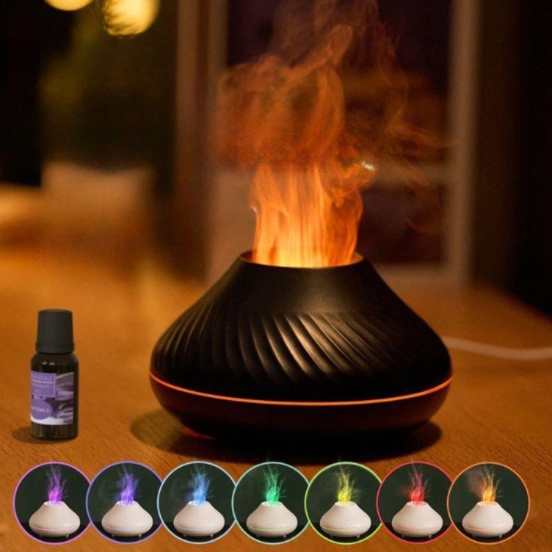 130ml Volcanic Aroma Diffuser Essential And Efficient Oil Lamp-Humiii