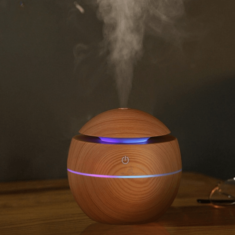 USB Aromatherapy Humidifier Diffuser With Night Light-Humiii