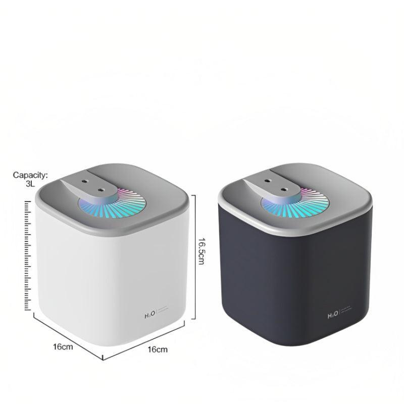 3000ml Ultrasonic Air Diffuser With Dual Mist Outlets-Humiii